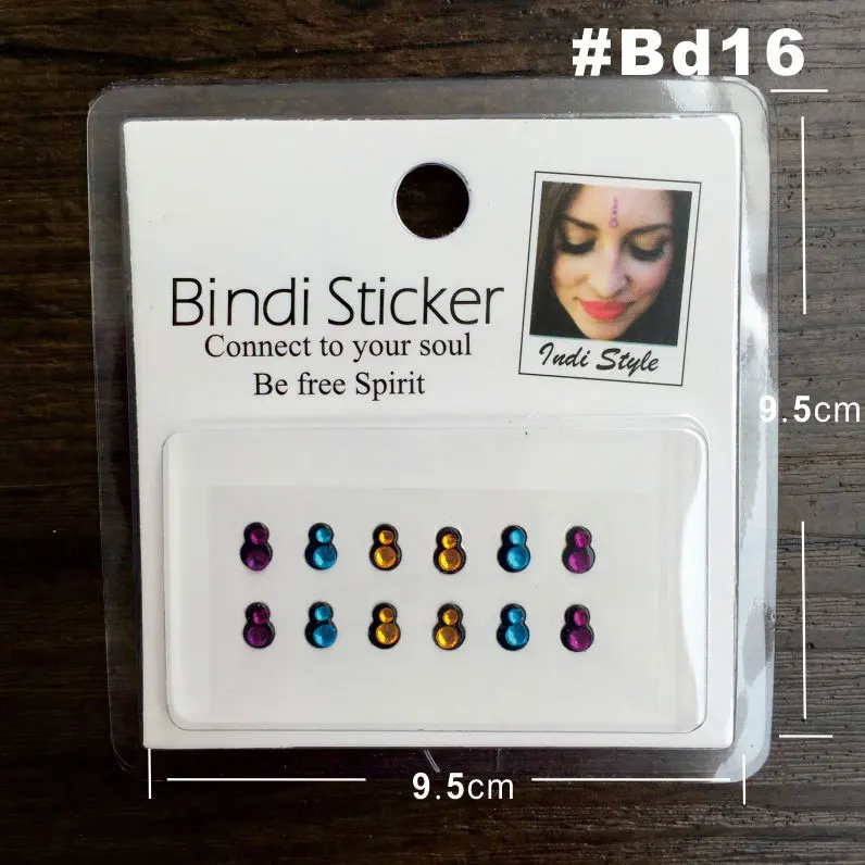 Драгоценные камни для лица палочка в горошек драгоценности Bindi подарок на день