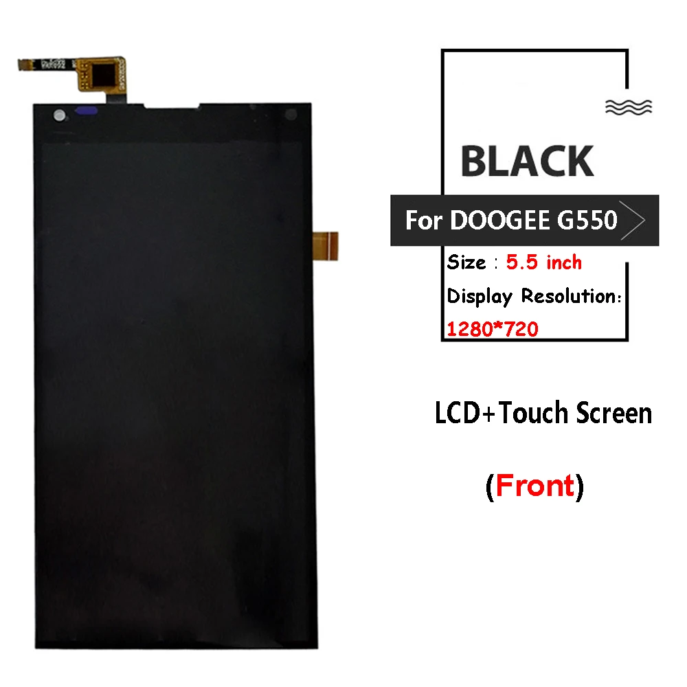 ЖК дисплей s Для DOOGEE DG550 + кодирующий преобразователь сенсорного экрана в сборе