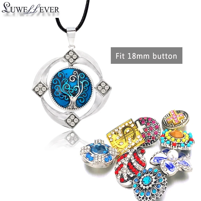 Популярное металлическое модное Сменное ожерелье в виде креста с кристаллами