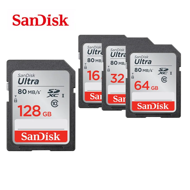 Карта памяти SanDisk 16 Гб 64 ГБ 32 C10 SDHC SDXC класс 10 карт SD для камеры|carte sd|sdhc sdxccard sdhc |
