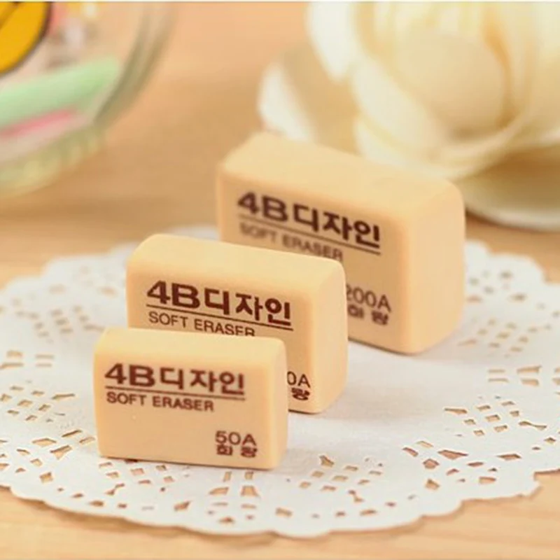 10 шт. 4B ластик художественный эскиз карандаш для рисования выделенный чертеж