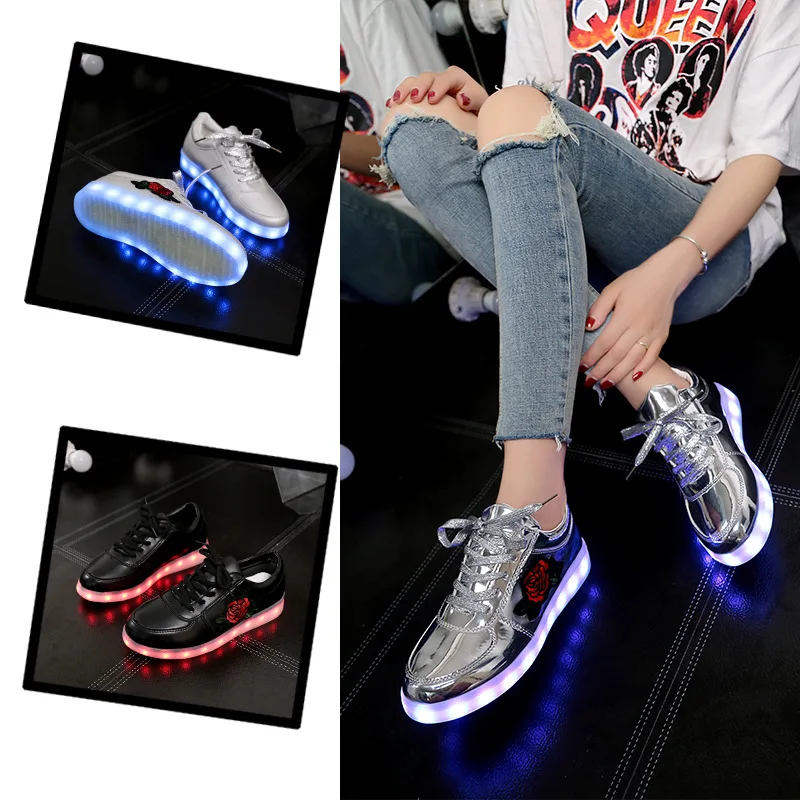 RayZing EUR30 44 корзина Обувь со светодиодной подсветкой Повседневное любителей Femme