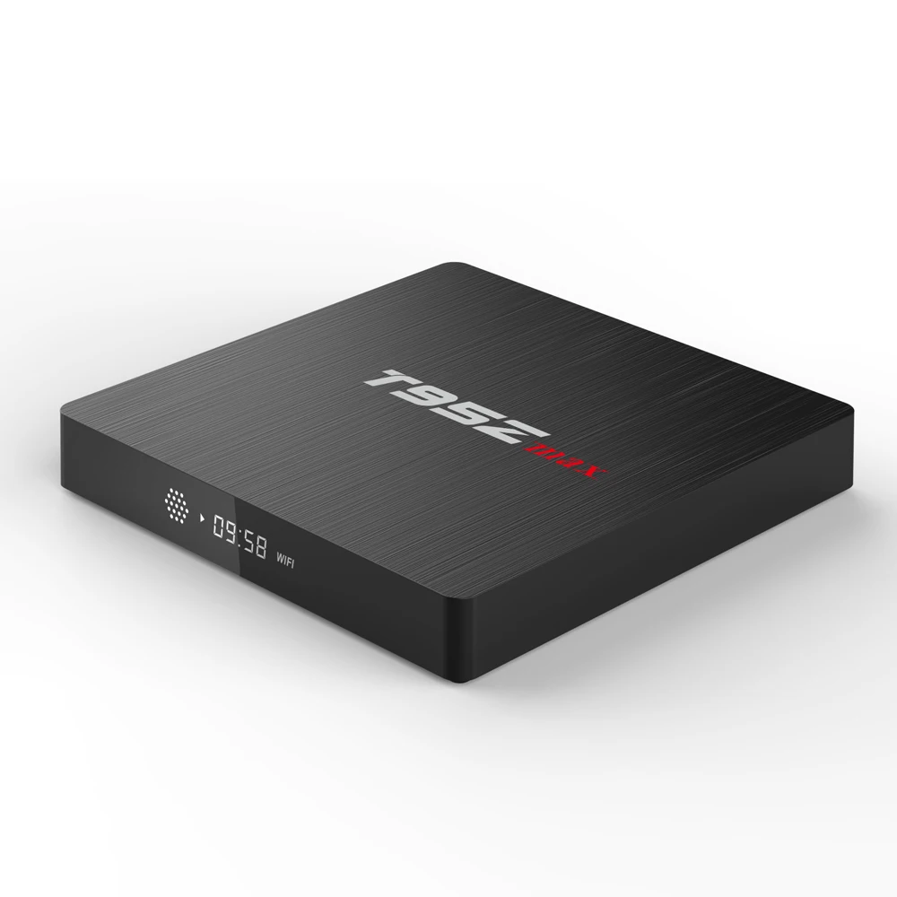 T95Z Max ТВ приставка Android 7 1 Amlogic S912 Восьмиядерный 3 ГБ 32 Смарт 2 4G/5G WiFi Bluetooth H.265 4K HD