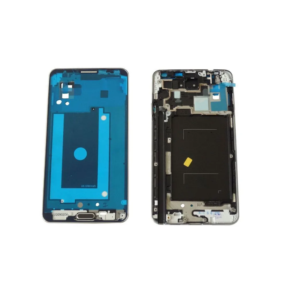Для Samsung Galaxy Note 3 4G SM N9005 SilverGold цвет ЖК Передняя Лицевая панель корпус средняя