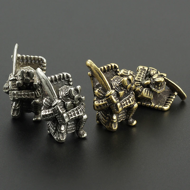 Винтажный латунный нож дикого воина бусины зонт веревка бисер уличный гаджеты