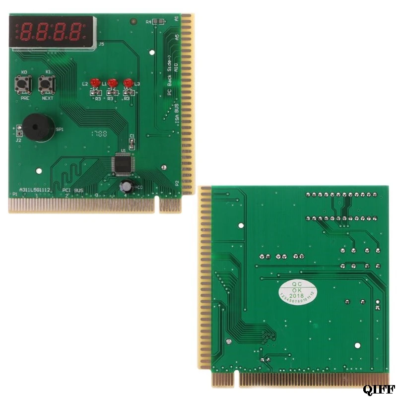 Диагностический анализатор PCI и материнская плата ISA 4-значный для отладки