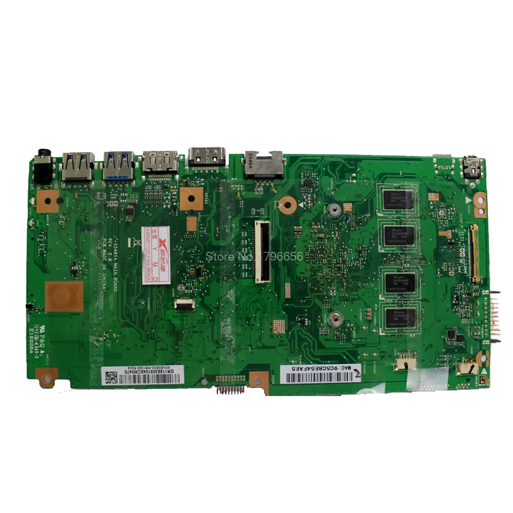Новая материнская плата X540SA REV 2,0 для ASUS X540 X540S X540SA X540SAA, материнская плата для ноутбука, тест ОК, 4 ГБ-RAM N3710/N3700 cpu