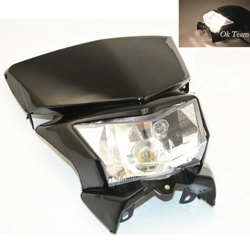 Фара обтекатель уличный истребитель эндуро крест Мотоцикл Велосипед