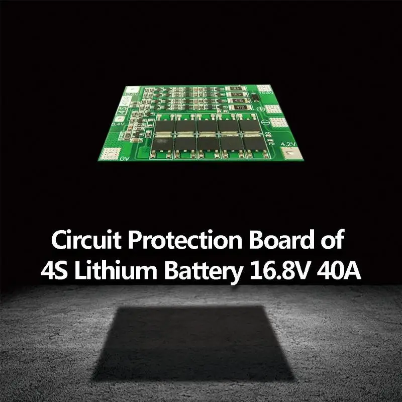 4S 40A литий ионная литиевая батарея 18650 зарядное устройство PCB BMS Защитная плата с