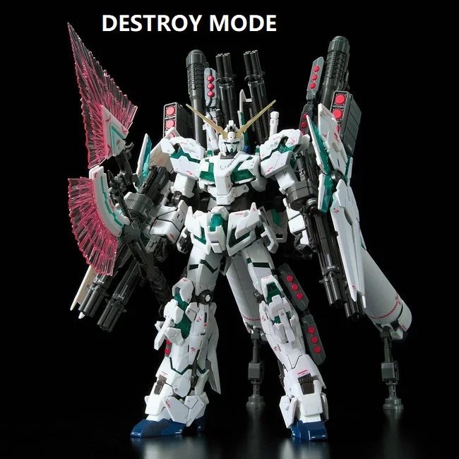 Оригинальный RG 1/144 воина гундама модель RX 0 Полный Броня единорог Gundam японский Bandai