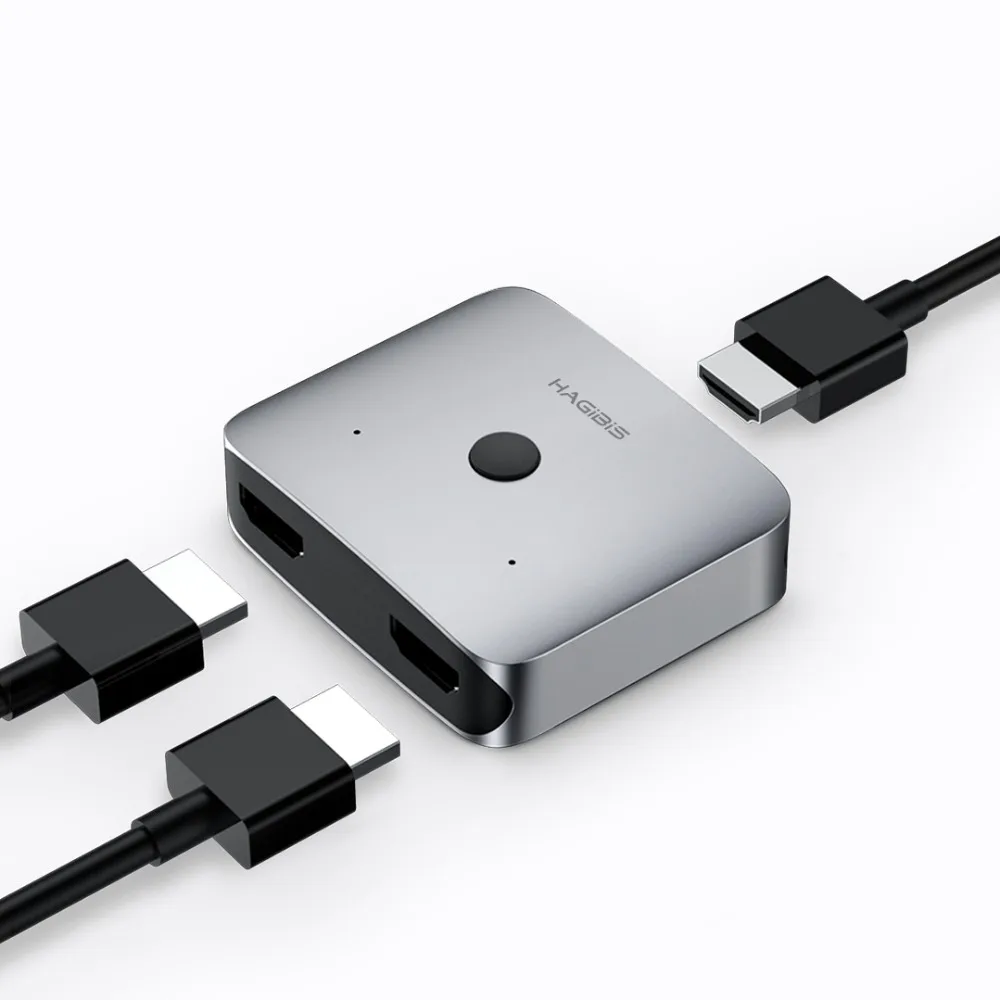 Двухсторонний распределительный коммутатор youpin HDMI поддерживает HD 4K для