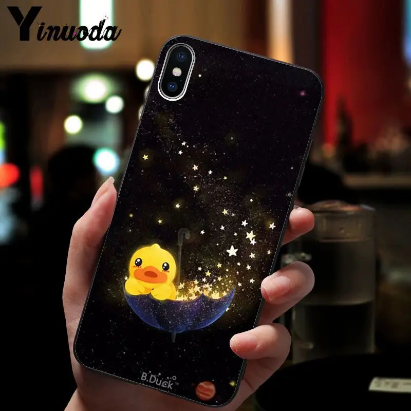 11pro MAX B Duck Ультратонкий Новый чехол для телефона Fundas Apple iPhone 8 7 6 6S Plus X XS 5 5S SE XR