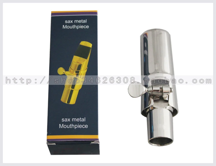 

Silver plated Alto Saxophone Sax Mouthpiece Size #7