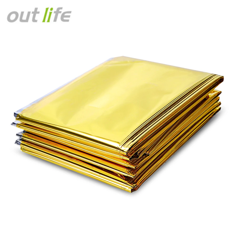 210 x 140CM Outdoor Thermal Mat Blanket Keep Warm Picnic Folding Beach Tent Sleeping Pad Moistureproof Camping Mattress | Спорт и