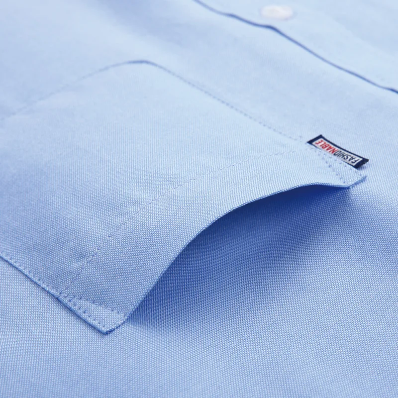 Мужская Повседневная рубашка с воротником на пуговицах и длинными рукавами|mens