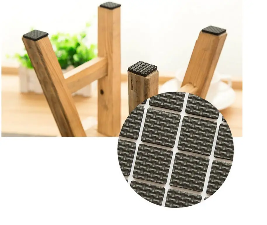 12 шт./компл. Утолщенные мягкие Нескользящие колпачки для ножек из ТПР резиновые