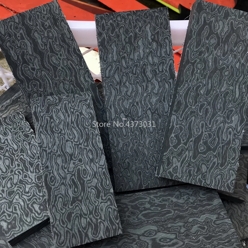 Рукоятка ножа сделай сам 12x4x1 см импортная накладка с хвостовиком из микрокарты