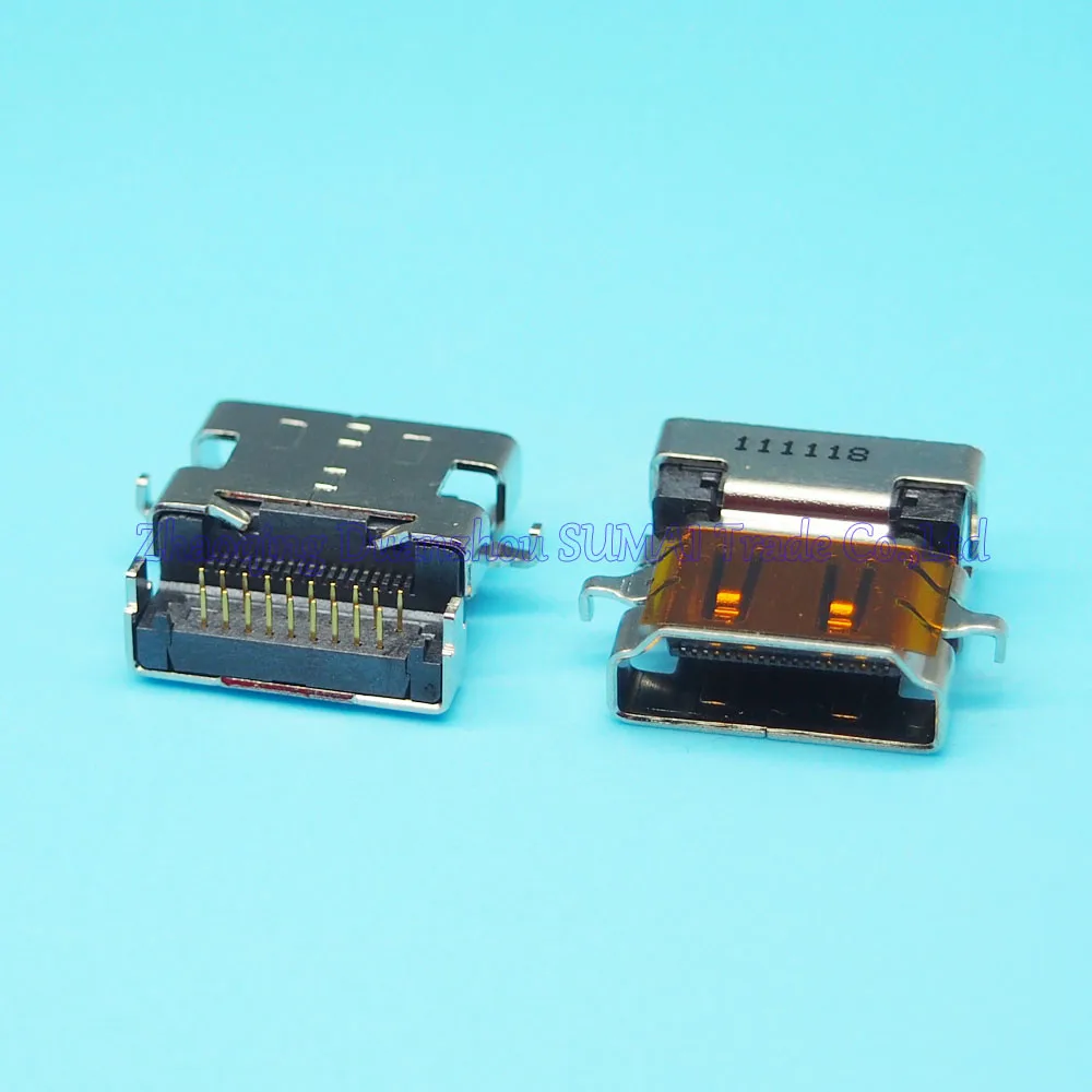 30 шт./лот 19Pin HDMI USB Jack разъем серии раковины 90 Степень погружения HD Интерфейс|connector