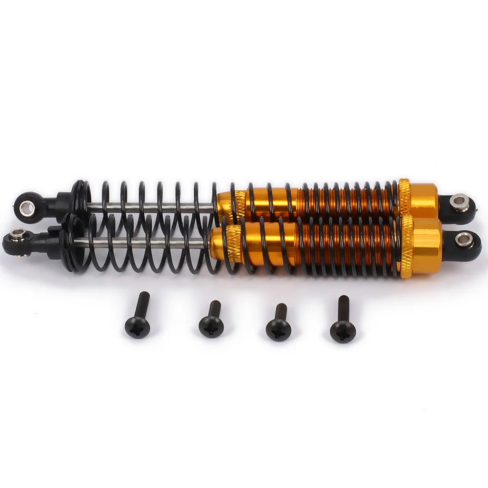 RCAWD Oil filled Style 130mm aluminum rear shock absorber for rc 1/10 wltoys K949-011 climbing crawler upgraded hop-up parts | Игрушки и