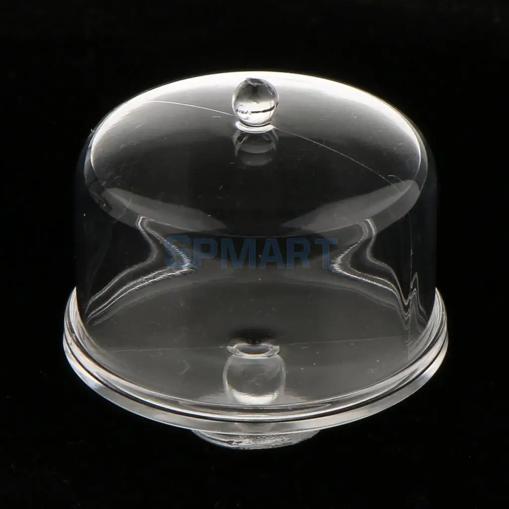 Миниатюрная прозрачная десертная закуска для кукольного домика в масштабе 1/12 2