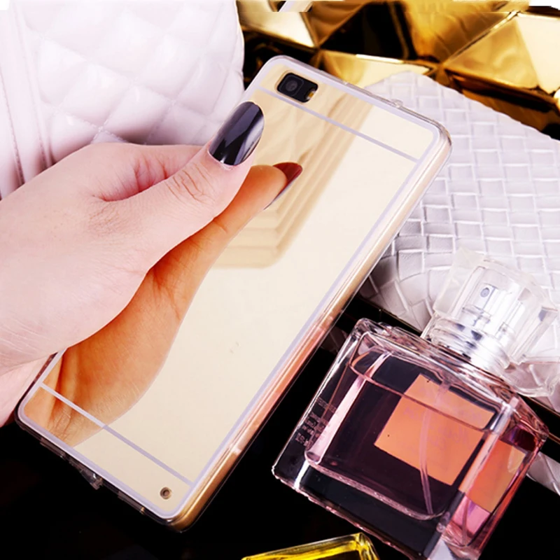 Зеркальный Мягкий силиконовый чехол из ТПУ для Huawei Y5II P Smart P9 P8 P10 P20 Mate 10 Lite Mini Plus Honor