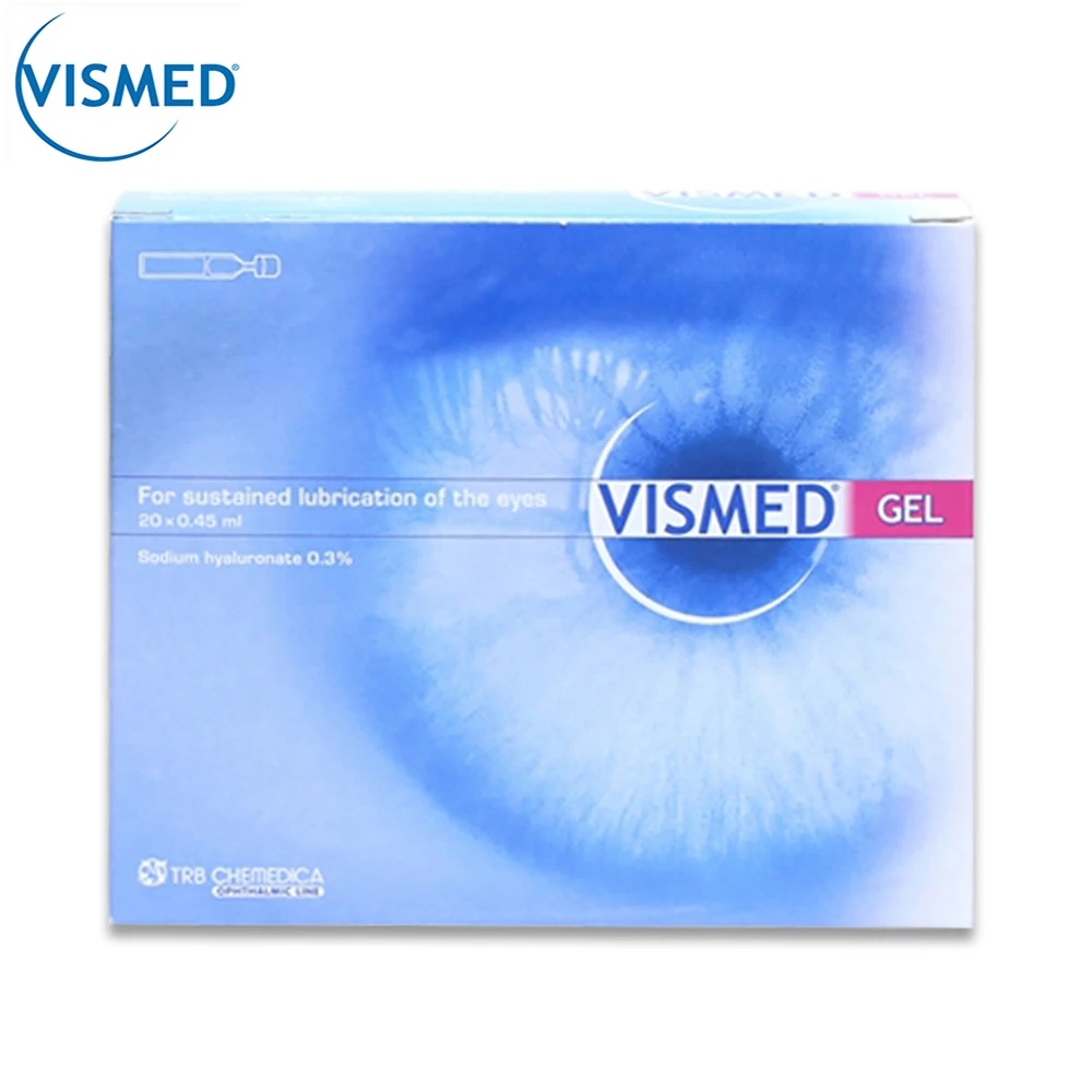 Капли VISMED® gel, тюбик-капельницы 0,45 мл №20