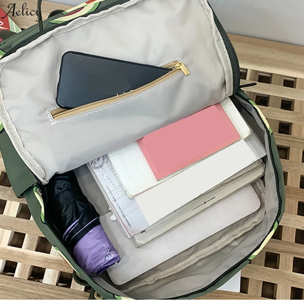 Повседневная женская сумка с принтом уличный дорожный ранец для отдыха школьные