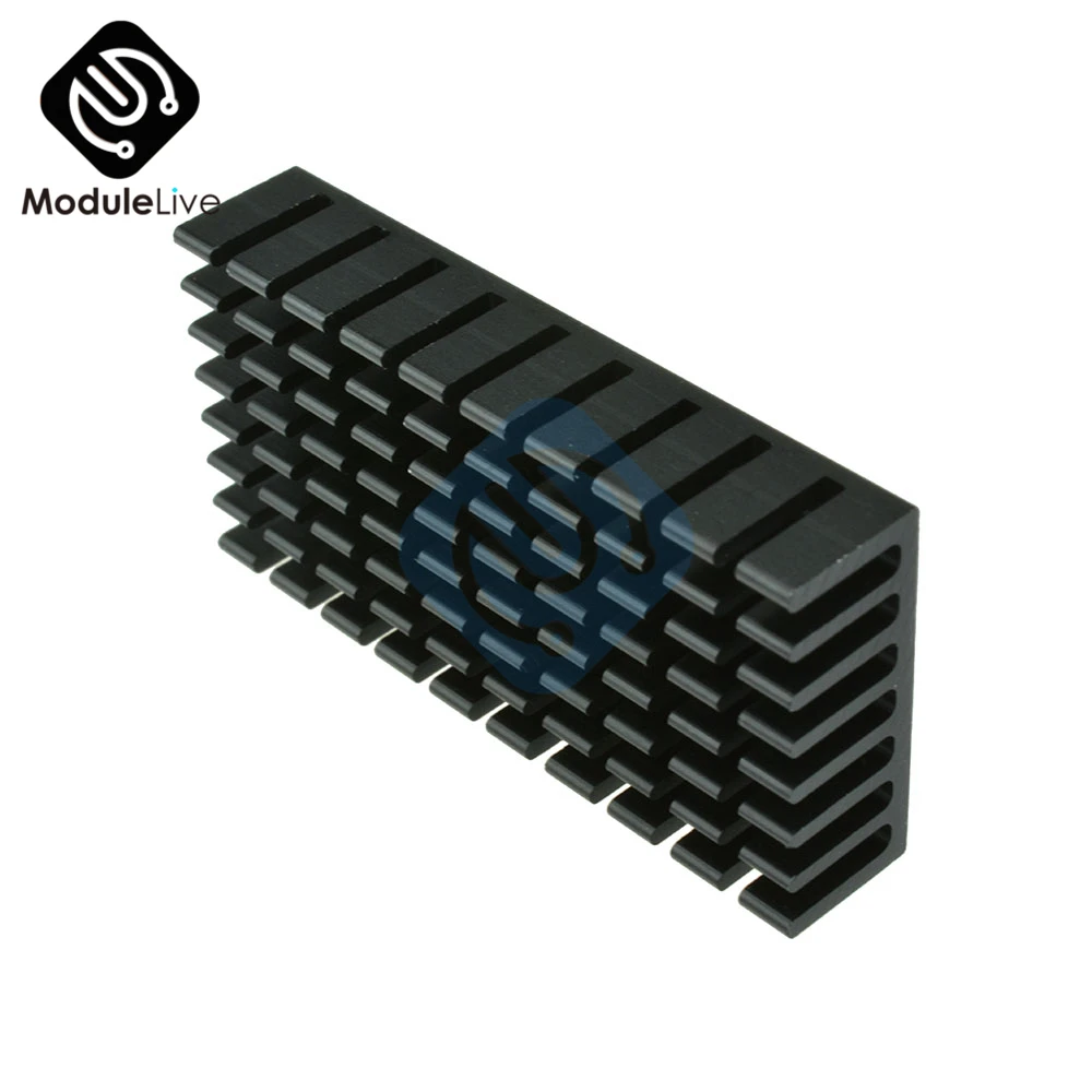 Радиатор 50x25x10 мм для устройство PCB LM2596 2577 2587 | Инструменты
