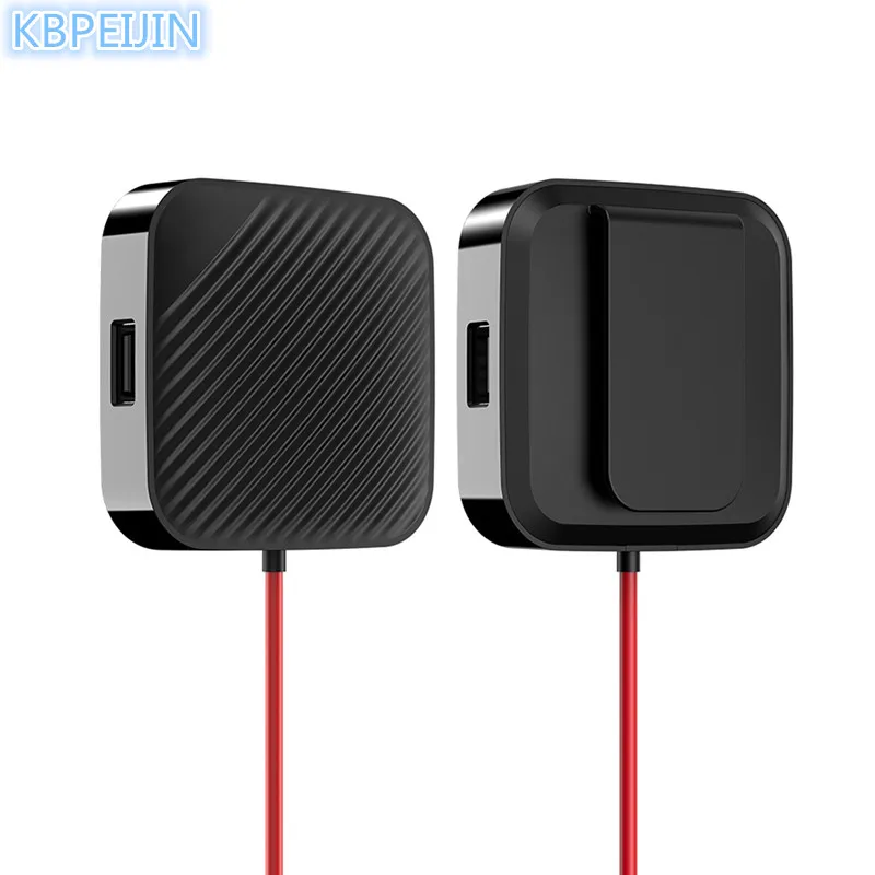 Новинка автомобильное зарядное устройство с 4 портами USB удлинитель кабель для