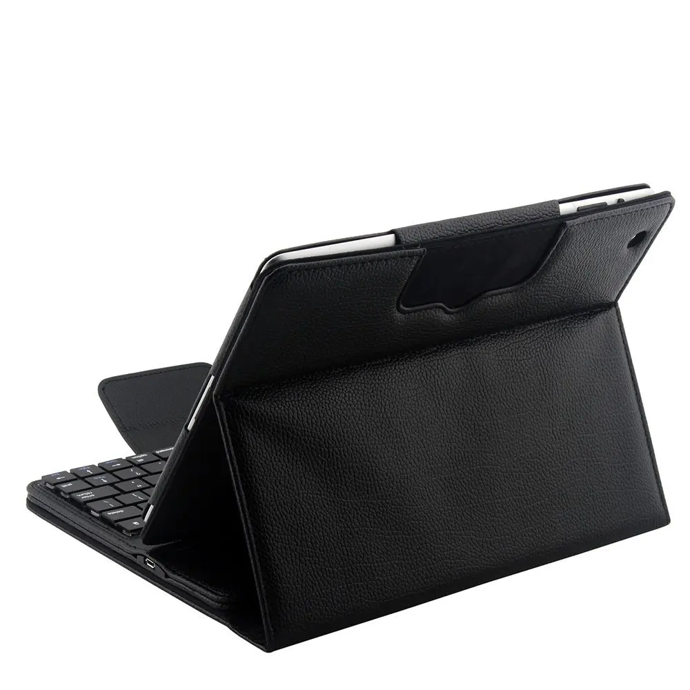 LIMELAN для iPad 2/3/4 раскладной кожаный чехол книжка со съемной клавиатурой ABS Bluetooth funda