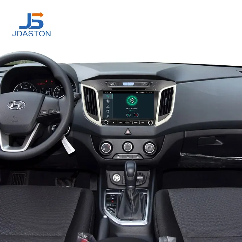 Автомобильный DVD плеер JDASTON 9 дюймов Android 10 для Hyundai Creta ix25 2014 2018 GPS навигация 2 Din