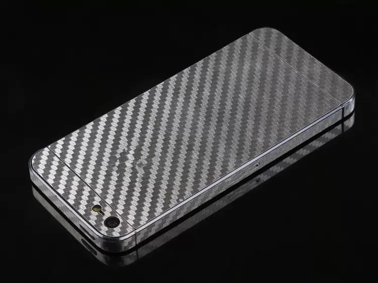 Carbon fiber backface protective film insulation drawbench sticker For iPhone 5 5S 6 6s plus high light transmission protector |