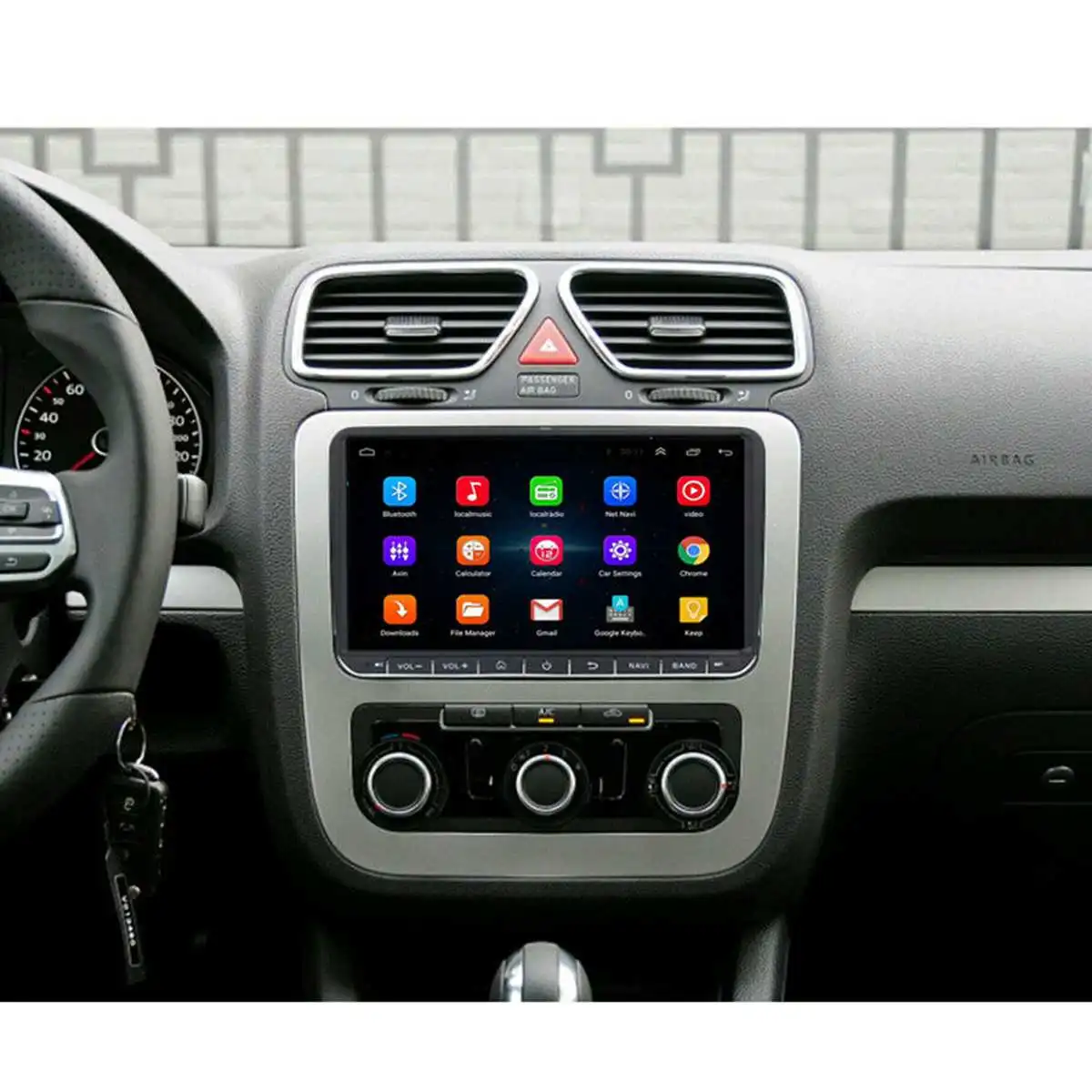 Автомобильный мультимедийный плеер Android 8 1 для VW Golf Polo Seat Toyota Highlander Wifi 4G