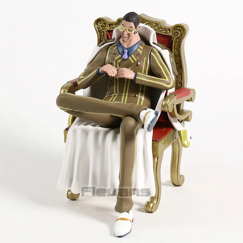 Аниме one piece Borsalino kizzaru Sitting Ver. ПВХ фигурка игрушка Коллекционная модель Фигурка