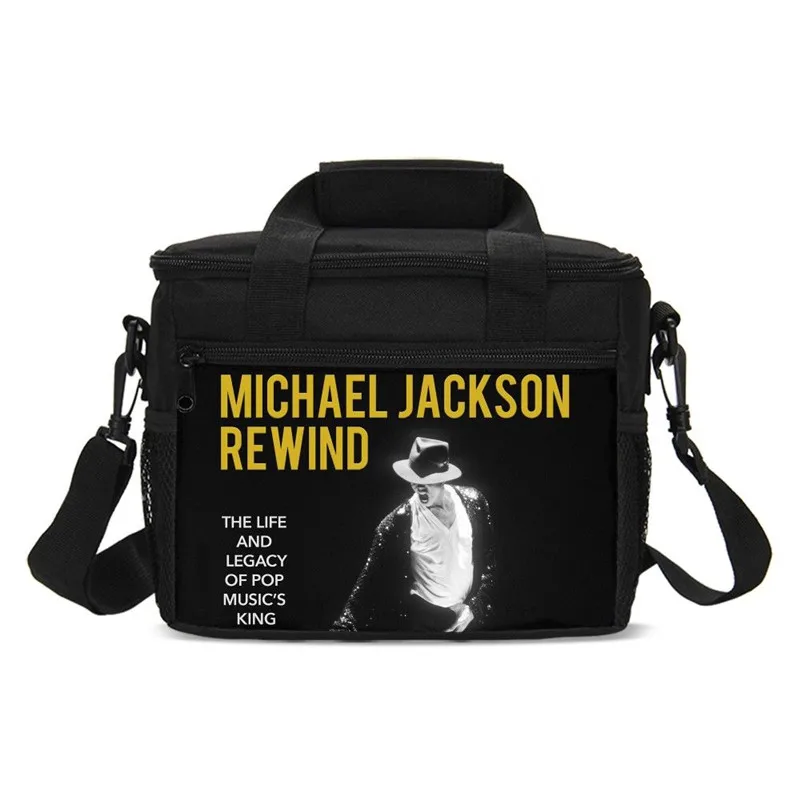 Охлаждающая сумка Майкла Джексона Женский чехол для пикника и вина тоут