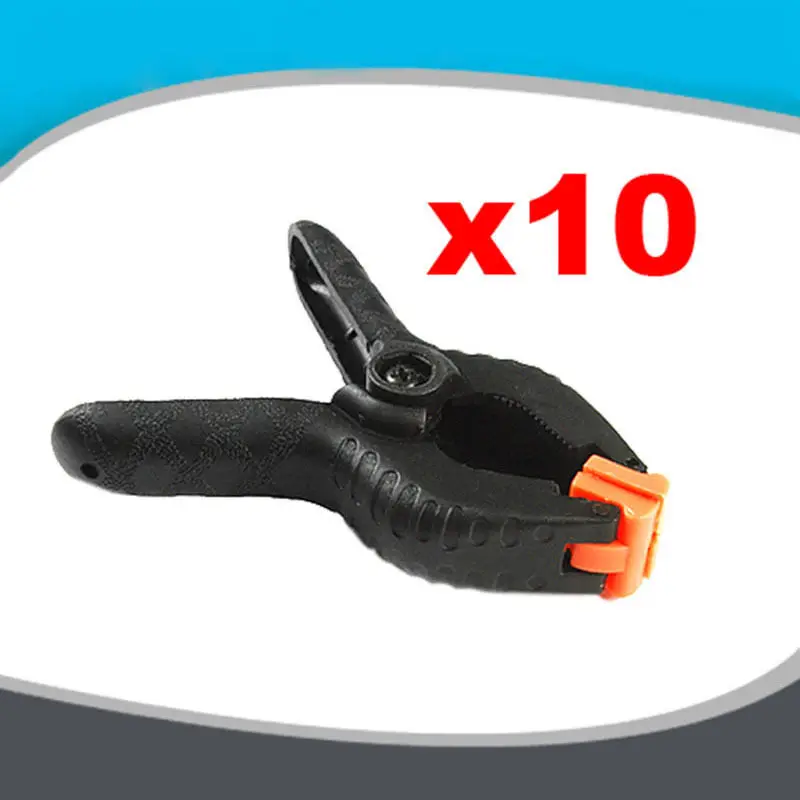 10 шт мини пластиковый зажим с Тип нейлон деревообрабатывающие пружинные зажимы