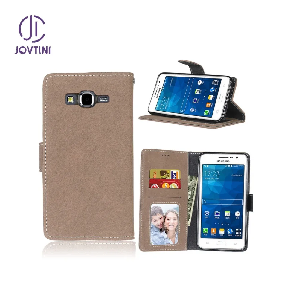 Jovtini для Samsung Galaxy Grand Prime G530 нубук флип Бумажник стиль телефона чехол g531