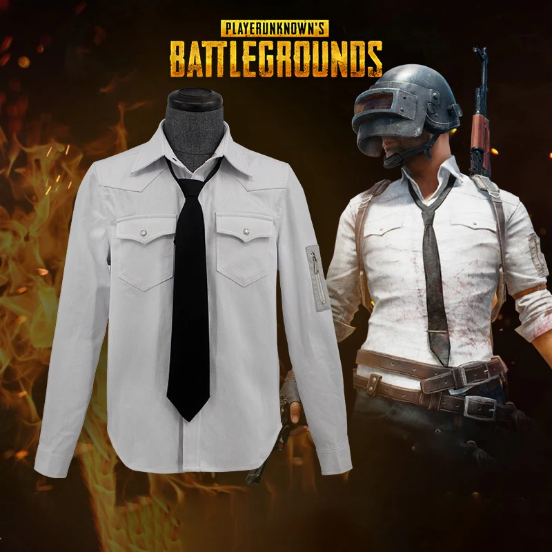 Костюм для косплея игры Playerunknown Battlegrounds PUBG Топ с длинным рукавом взрослых унисекс