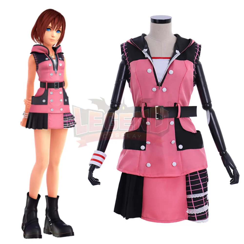 Косплэй Легенда игры Kingdom Hearts 3 Kairi костюм для взрослых все размеры изготовление