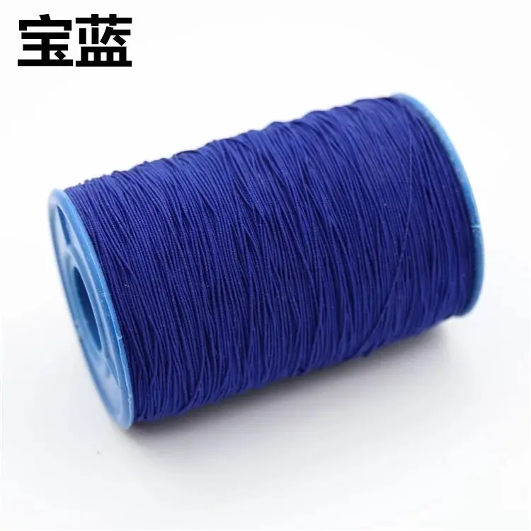 Royal Blue 0,5 мм эластичные цветные резинки около 500 метров/рулон - Цвет: Royal Blue
