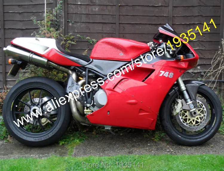 

96-02 для Ducati 996 748 Комплект кузова 1996 1997 1998 1999 2000 2001 2002 послепродажный обтекатель мотоцикла (литьё под давлением)