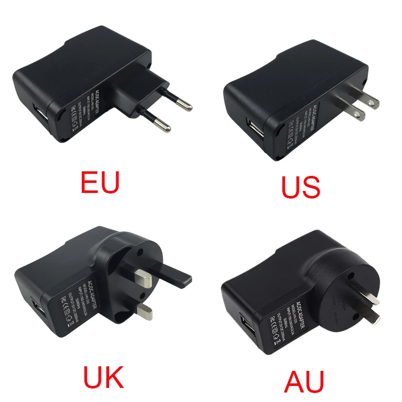 10 шт./лот 5V2A USB зарядное устройство AC адаптер питания Raspberry Pi Zero W V1.3 EU/US/AU/UK для Orange PC