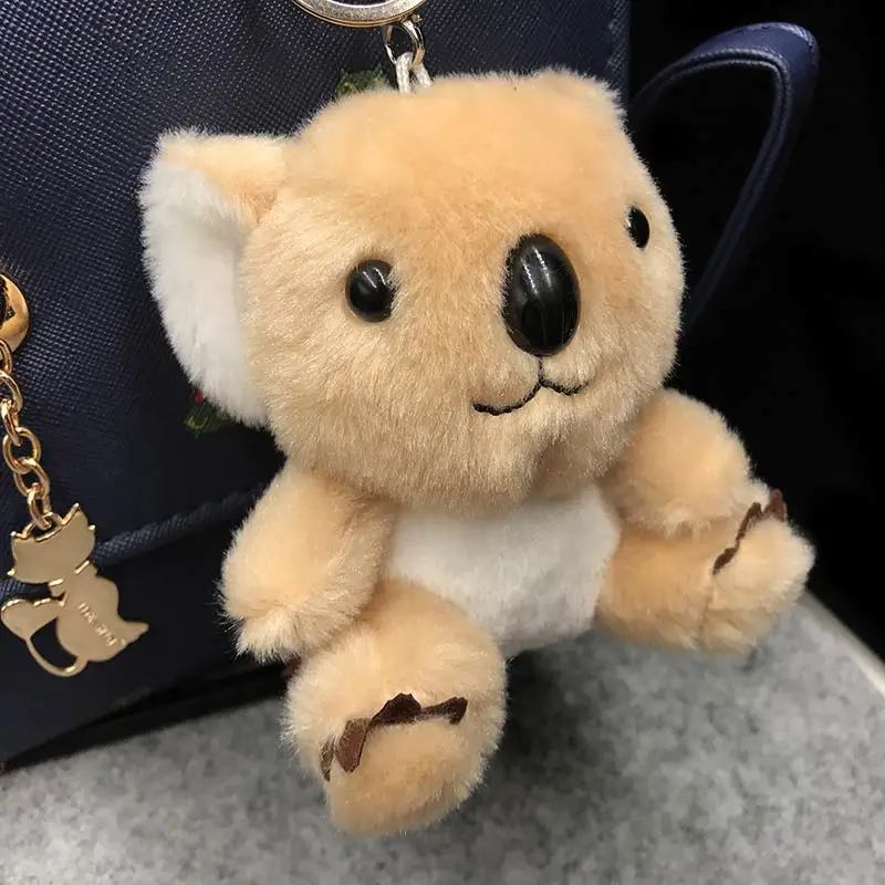 Милый Хаски брелок для ключей игрушка собаки брелки помпон животное кукольный