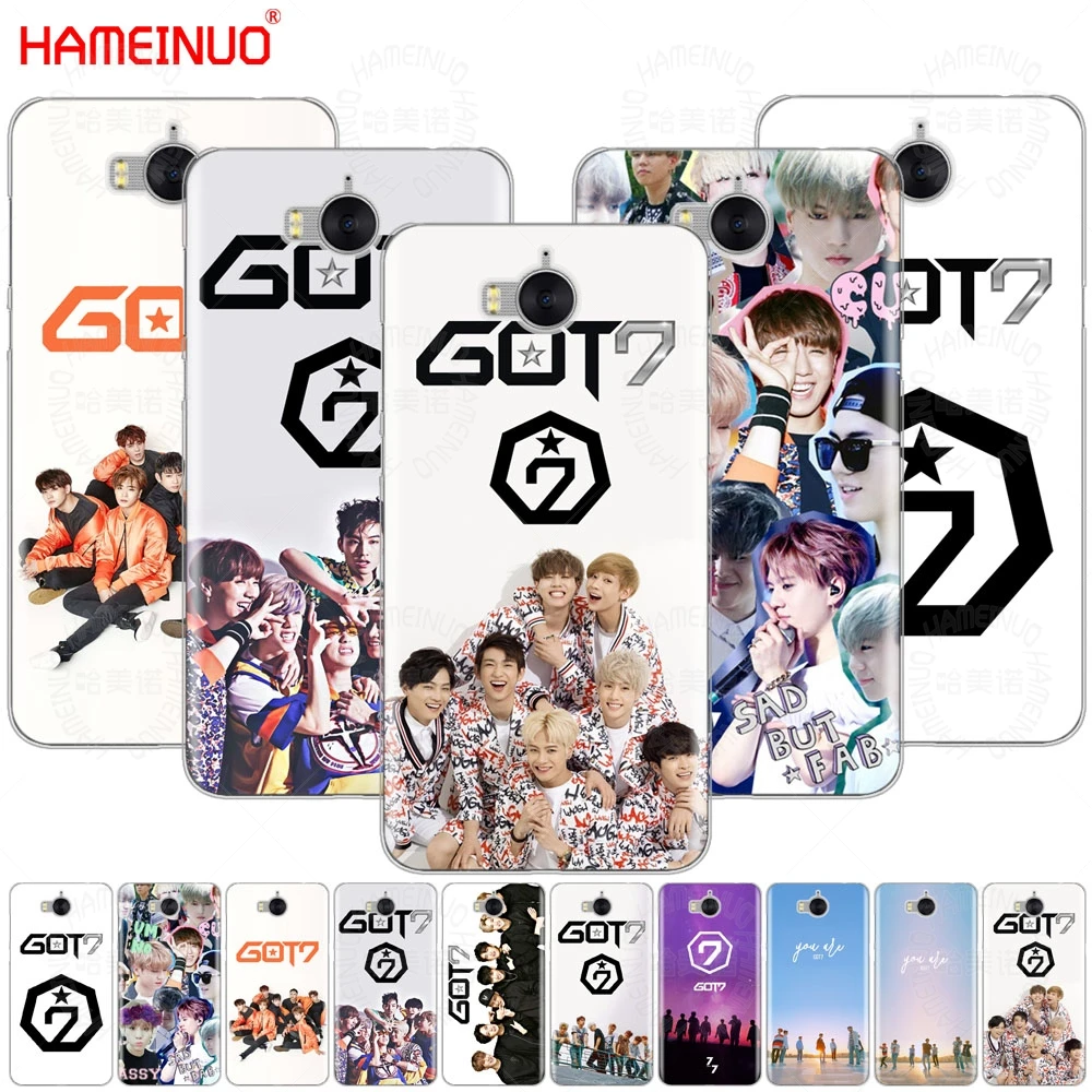 Чехол для мобильного телефона HAMEINUO GOT7 JinYoung Jackson Mark huawei honor 3C 4X 4C 5C 5X 6 7 Y3 Y6 Y5 2 II Y560 Y7