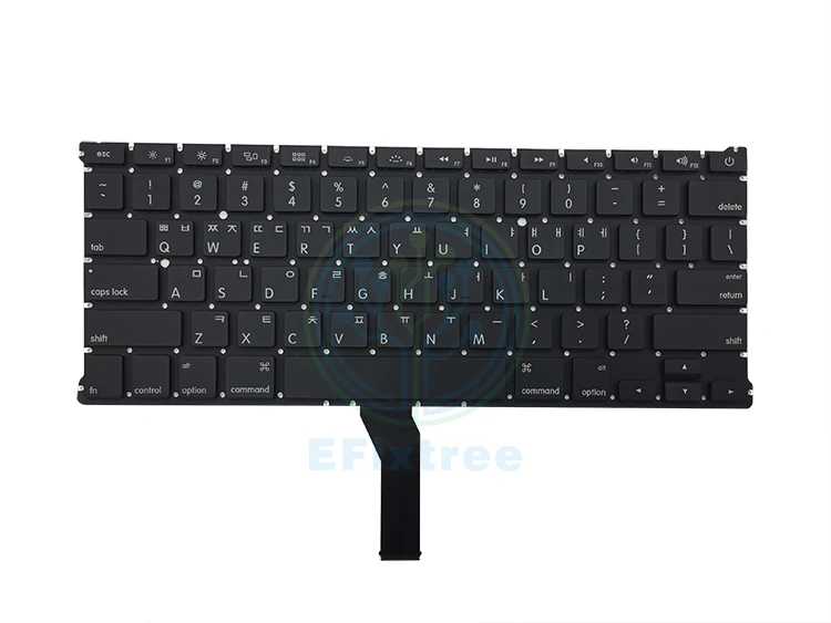 Корейский A1466 клавиатура для Macbook Air 13,3 дюйма A1369 макет Подсветка винт MC 2469 2559 2632 2924 2925 3178 2011- год