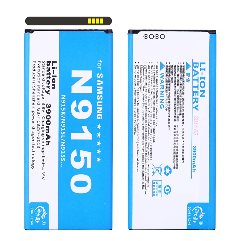 100% Оригинальный DLL 3900mAh EB BN915BBC для SAMSUNG GALAXY Note Edge N9150 аккумулятор N915K N915L N915S N915 N915X N915A