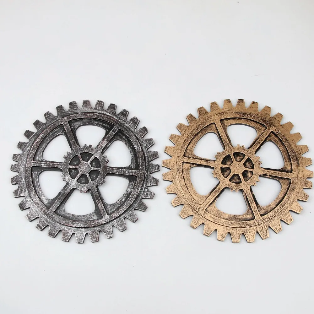 1 шт. Ретро промышленный деревянный шестеренок стимпанк домашний Настенный декор