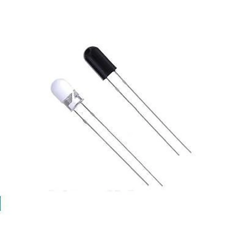 

10-1000pairs5mm 940nm ИК-светодиод Ассорти инфракрасный излучатель и ИК-приемник диоды 5 мм 940nm ИК-инфракрасный светодиодный Диод Светодиодная лампа