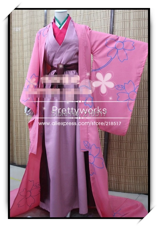 Кимоно для косплея эко клан нуригион без волка косплей костюм Хэллоуина|kimono