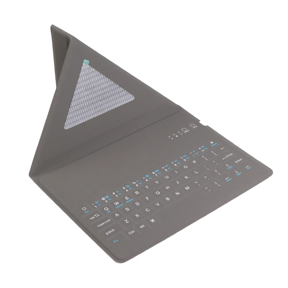 Мини Беспроводная Bluetooth 3 0 Клавиатура тонкая перезаряжаемая клавиатура PU кожаный